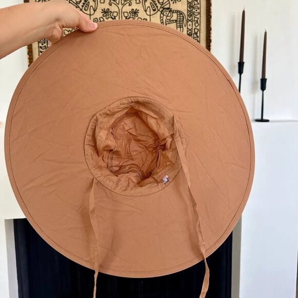 NWT Baggu Packable Sun Hat - Cocoa main image 2